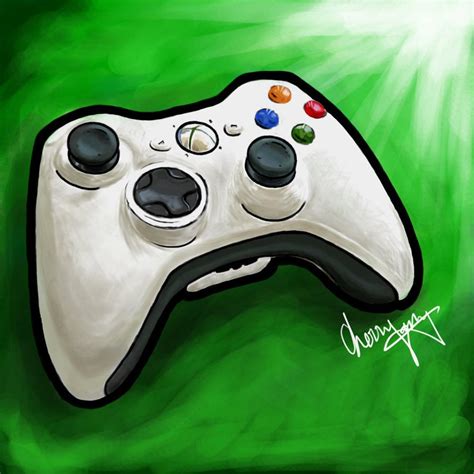 Xbox 360 Controller Drawing at PaintingValley.com | Explore collection ...