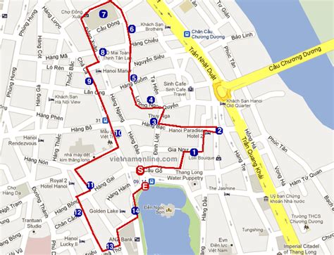 Hanoi Old Quarter Walking Tour - Map and Tips