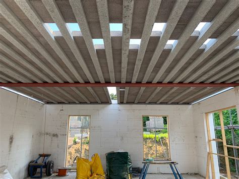 Feature Self Build - Beam and Block Floor - BecoWallform Insulated Concrete Formwork