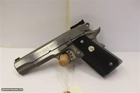 Colt Gold Cup "Trophy Stainless" .45 A.C.P.