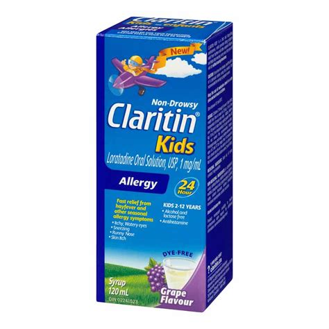 Claritin Kids Allergy - Grape - 120 ml