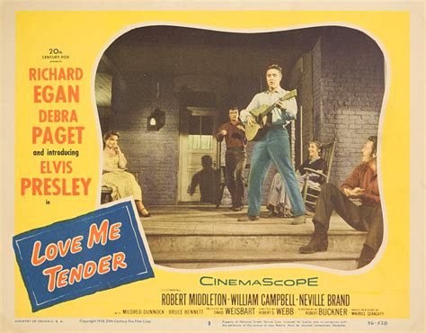 Love Me Tender Original 1956 U.S. Scene Card - Posteritati Movie Poster Gallery