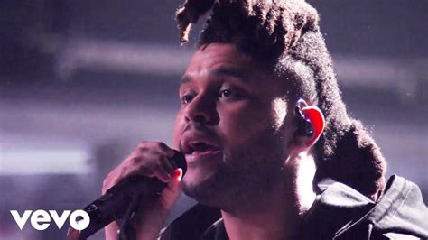 The Weeknd - The Hills (Live at The BRIT Awards 2016) - YouTube