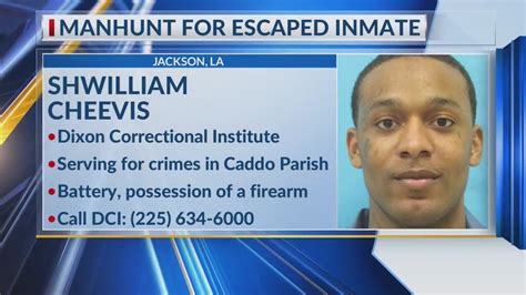 Manhunt underway after inmate escapes Dixon Correctional Institute - YouTube