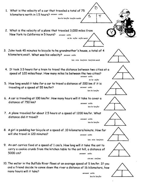 the worksheet shows how to make a triangle with numbers and words on it