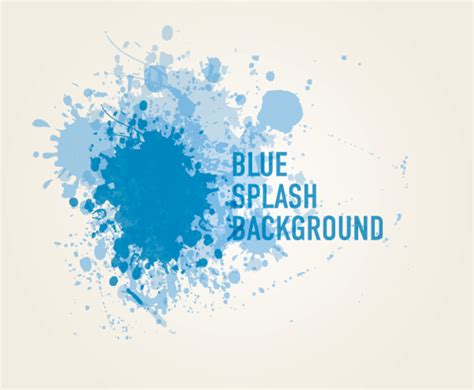 Blue Splash Background Vector Art & Graphics | freevector.com