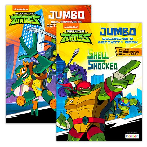 Buy Teenage Mutant Ninja Turtles Coloring Book Set (2 TMNT Books ...