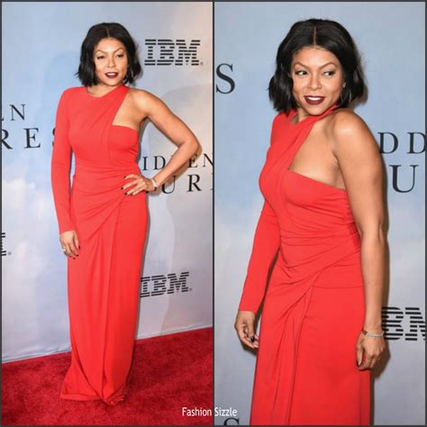 Taraji P. Henson In Alexander Wang At The Hidden Figures New York ...