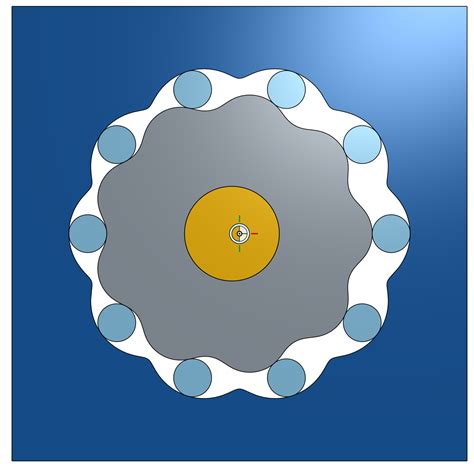 cycloidal gear animation — Onshape