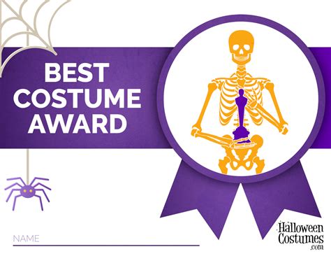 Halloween Costume Awards [Printables] - HalloweenCostumes.com Blog