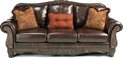 Delightful brown leather sofa with wood trim Images, best of brown leather sofa with wood trim ...