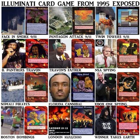 Macrocosmic Thinking: the Illuminati Card Game: Predictive Programming (Agendas broadcasted in ...