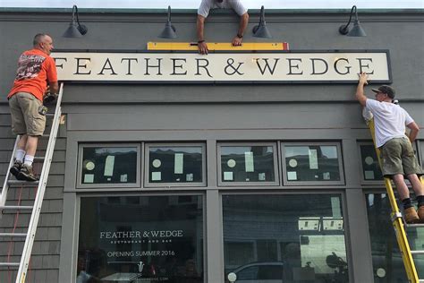 Feather & Wedge Opens on the North Shore - Eater Boston