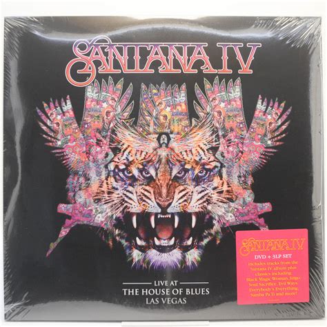 Santana - Santana IV Live At The House Of Blues Las Vegas (3LP+DVD ...