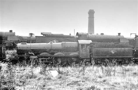 GWR 5043 EARL OF MOUNT EDGCUMBE at Barry scrapyard print c… | Flickr