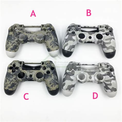 E house for PS4 JDM 011 Controller Customs Camo Shell Case Cover ...