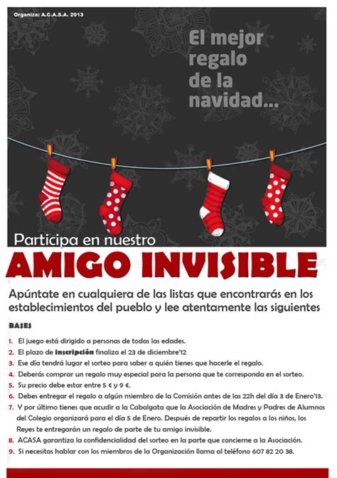 Navidad'12: Amigo Invisible - Santa María del Berrocal