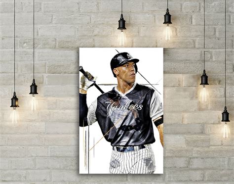 Aaron Judge Poster - New York Yankees - Wall Art, Art Print, Sports Art ...