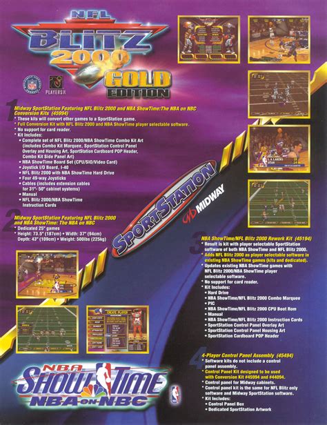 Blitz 2000: Gold Edition Arcade game for sale- Vintage