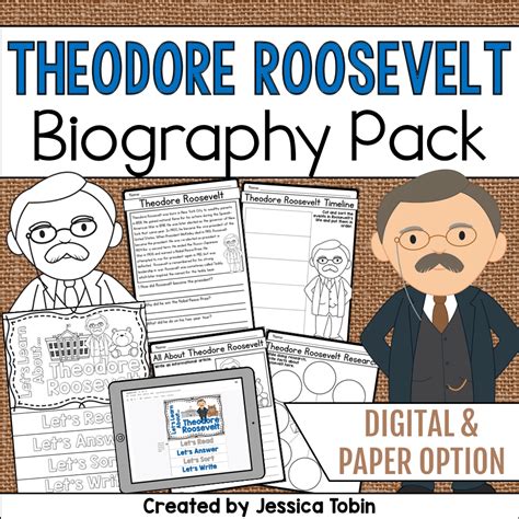 Theodore Roosevelt Biography Pack