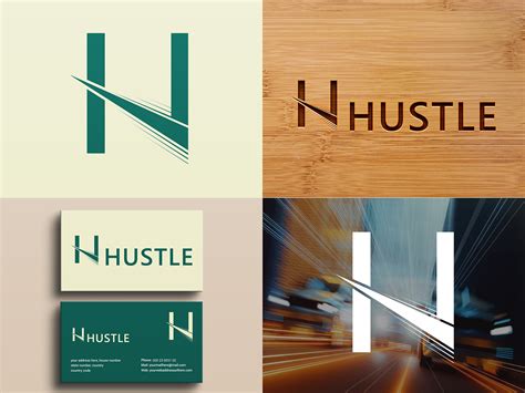 Hustle - Logo Design, Brand Identity, Letter H on Behance