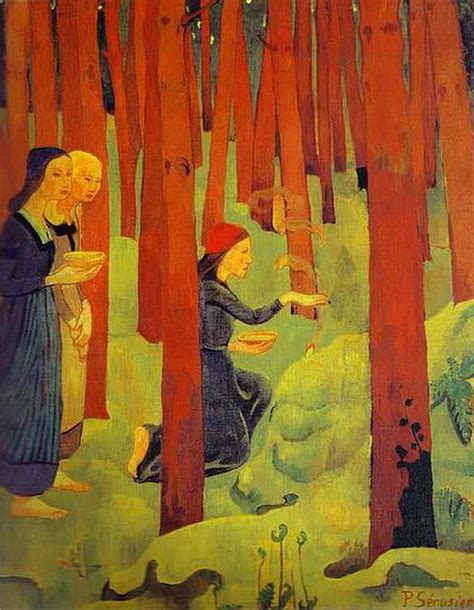 Biographie et oeuvre de Paul Sérusier, peintre nabi