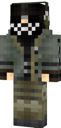 Call of duty Ghosts Minecraft Skin