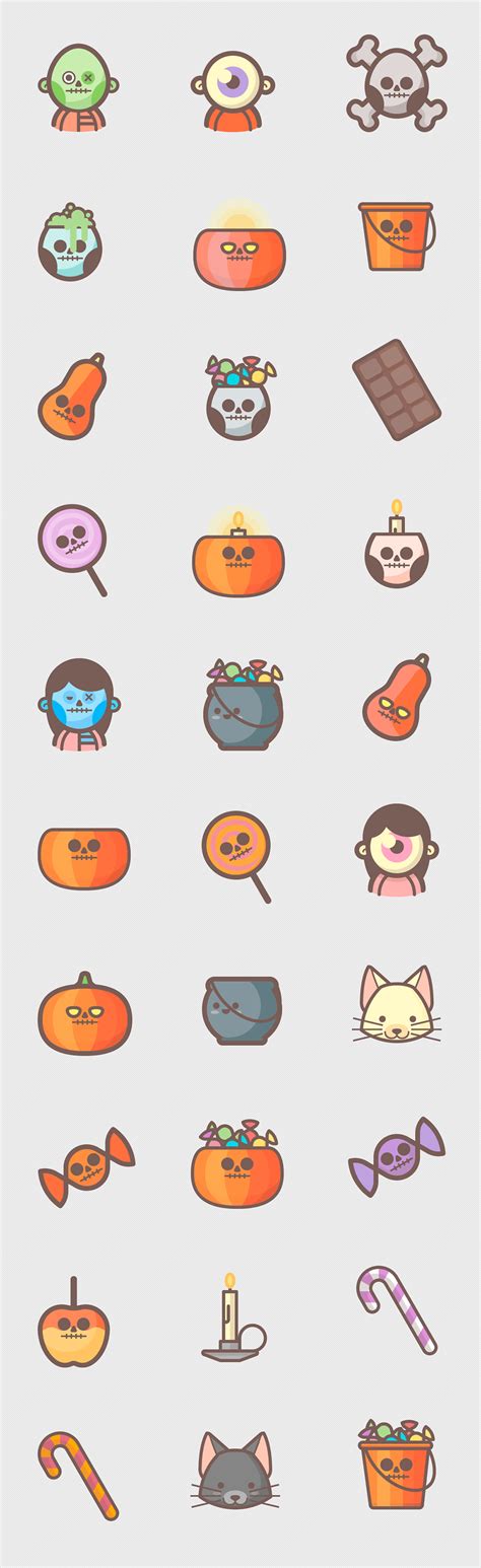 Free Halloween Icons Pack - GraphicsFuel