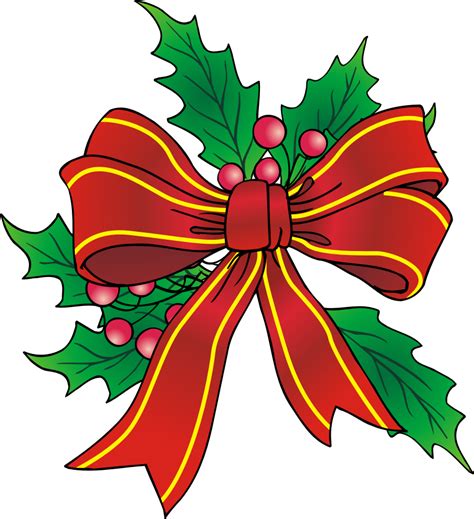 Christmas Bow Clip Art | Christmas clipart free, Christmas images clip art, Free christmas ...