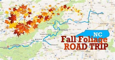 Follow This Road Trip To See The Best Fall Foliage In North Carolina