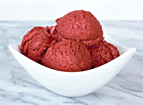 Red Velvet Ice Cream Frozen Desserts, Sweet Desserts, Delicious Desserts, Yummy Food, Yummy ...