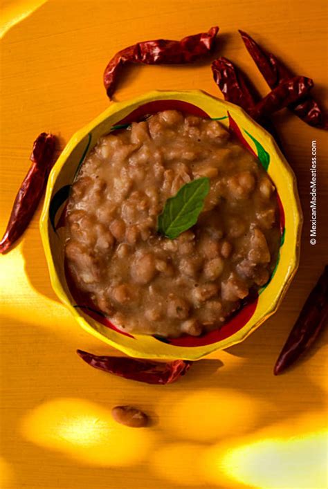 Refried Beans (Frijoles Refritos) | Mexican Made Meatless™