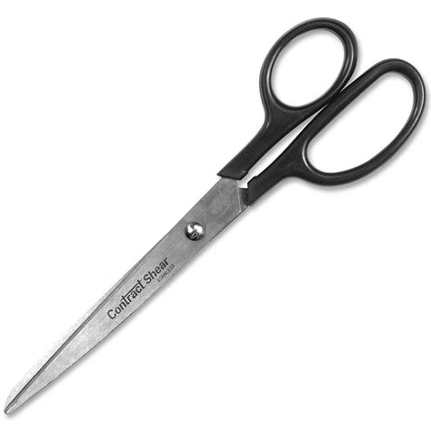 Westcott 10572 Contract Stainless Steel Scissors, 8", Black | eBay