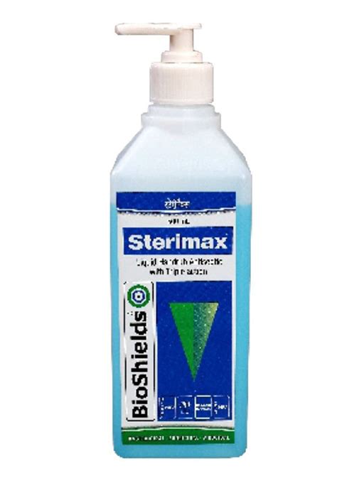 Sterimax Antiseptic Hand Sanitizer at Rs 180/bottle | Indore | ID ...