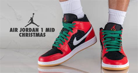 Air Jordan 1 Mid set To Release In Christmas Colourway - Fastsole