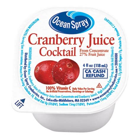 Ocean spray cranberry juice cocktail Single-Serve Coffee & Beverages at ...