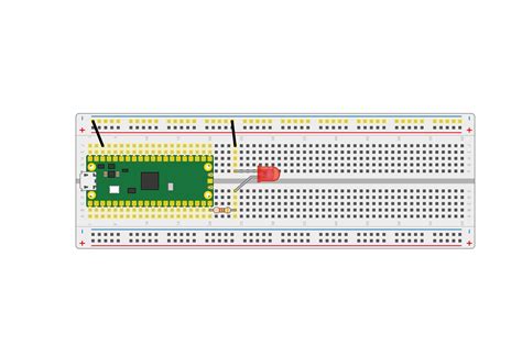 Raspberry Pi Pico Built In Led Blink By Micropython Copy Wokwi Esp | My ...