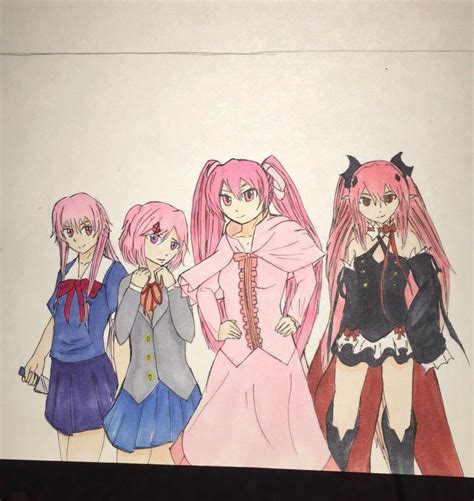 Favorite pink haired girls 💕! [Fanart] : anime