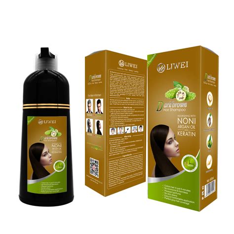 Liwei Natural Liquid Black Hair Dye Shampoo Brands - China Hair Dye Brands and Liquid Hair Dye price