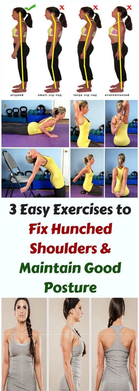 Here Are 3 Easy Exercise To Fix Hunched Shoulders & Maintain Good ...