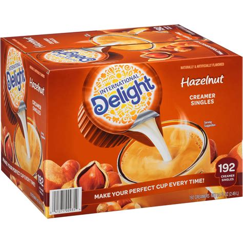 International Delight Hazelnut Coffee Creamer Singles (192 ct.) - Walmart.com