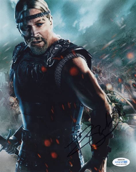 Ray Winstone Beowulf Signed Autograph 8x10 Photo ACOA | Outlaw Hobbies ...