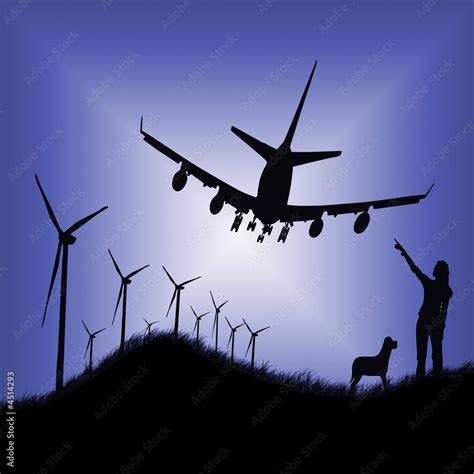 Flight path Stock Illustration | Adobe Stock