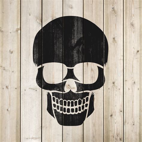 Skull Halloween Stencil, Make the Perfect Halloween Stencil Craft