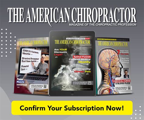 Welcome to the Complete The American Chiropractor Archive