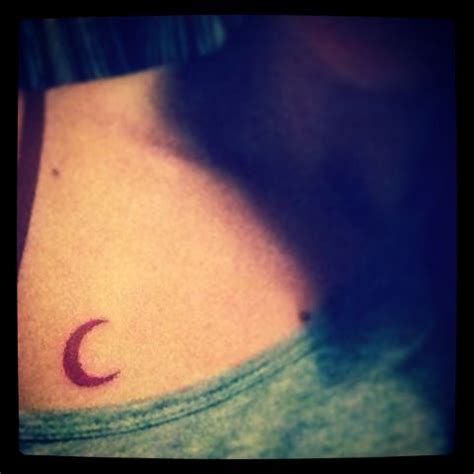 Red crescent moon on my chest Cancun Trip, Crescent Moon Tattoo, Red Moon, Red Ink, I Tattoo ...