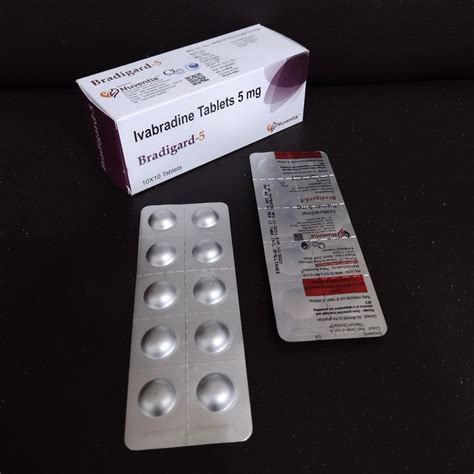 Ivabradine Tablet 5 Mg at Rs 225/stripe | Ivabradine Tablets in Panchkula | ID: 26376135612