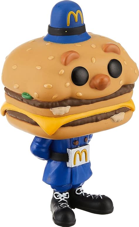 Buy Funko Pop! Ad Icons: McDonald's - Officer Big Mac, Multicolor ...