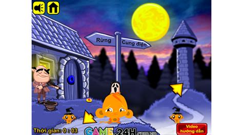 Game Chú khỉ buồn Halloween