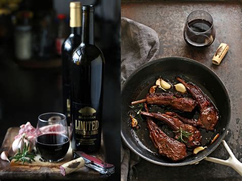 Lamb Chops in Red Wine Sauce - Passionate About Baking